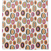 coloured circles, geometric abstract art