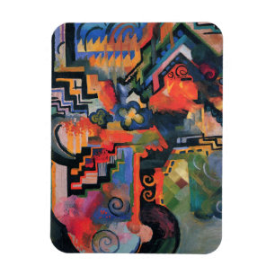 “Coloured Composition” Art magnet