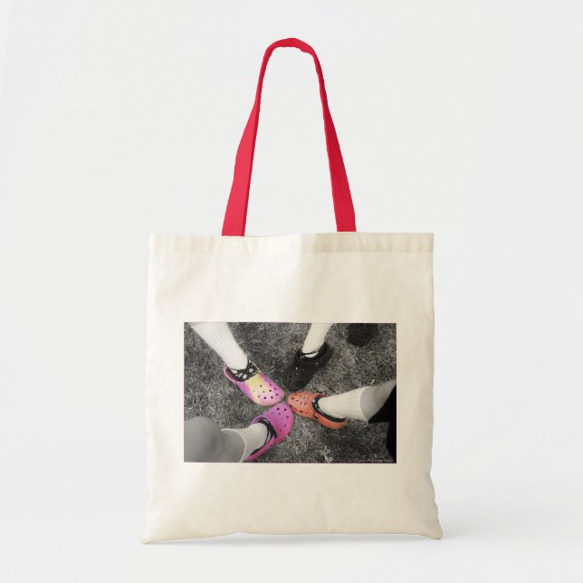 Coloured Crocs & Soft Shoes Bag (Front)