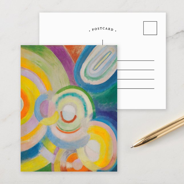 Coloured Discs | Robert Delaunay Postcard (Creator Uploaded)