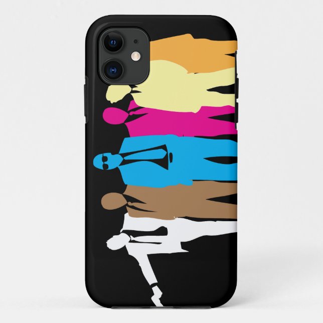 Coloured Dogs iPhone 5 Case (Back)