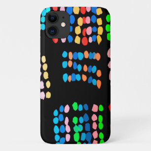 Coloured dots iPhone 11 case