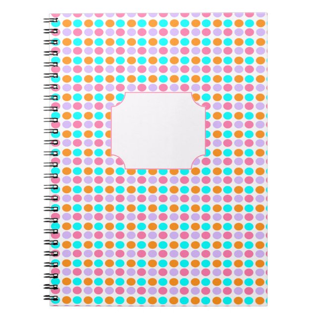 Coloured Dots Notebook (Front)