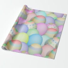 Coloured Easter Eggs Background