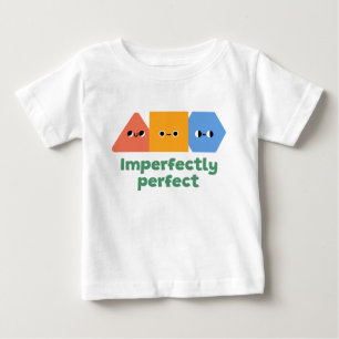 Coloured Emotional Figures Baby T-Shirt