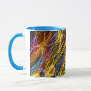 Coloured Flames Mug