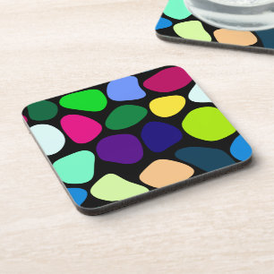 Coloured Flat Stone Mosaic I + your ideas Coaster