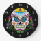 Coloured Flowers Mexican Tattoo Sugar Skull