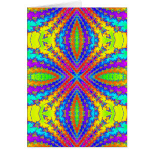 coloured fractal kaleidoscope Art