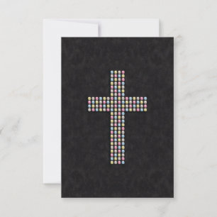 Coloured Gem Cross
