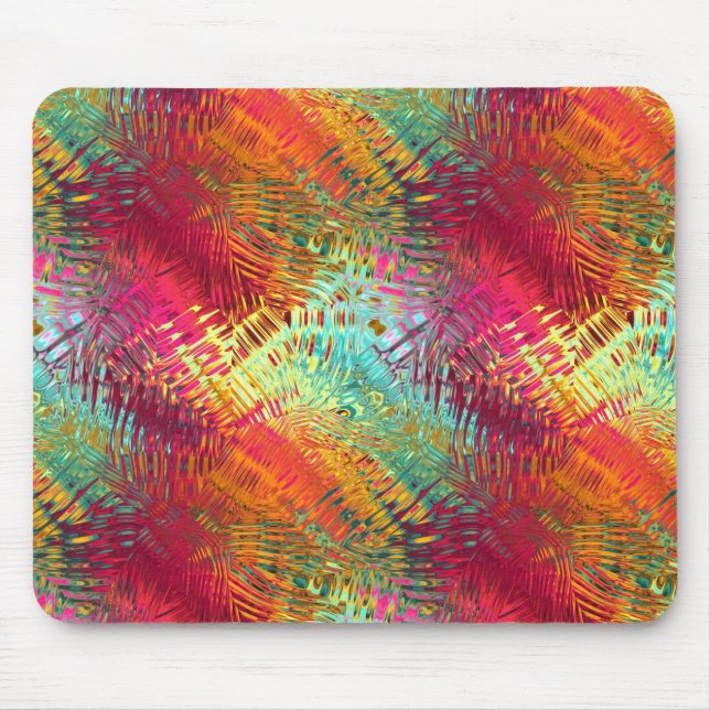 coloured glass look mousepad (Front)