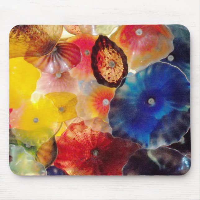 Coloured Glass Mouse Mat (Front)