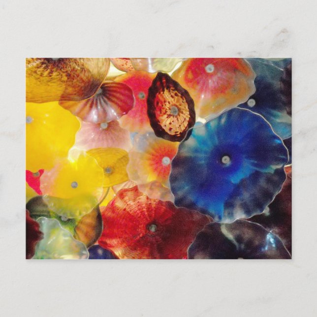 Coloured Glass Postcard (Front)