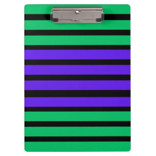 Coloured Graphic Lines Clipboard