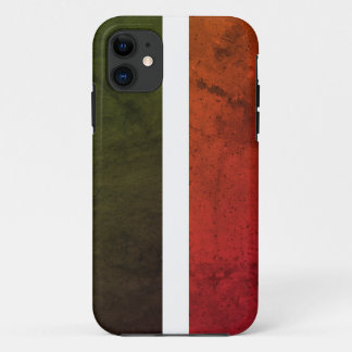 Coloured  green and orange iPhone 11 case