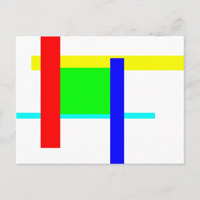 Coloured hug postcard (Front)