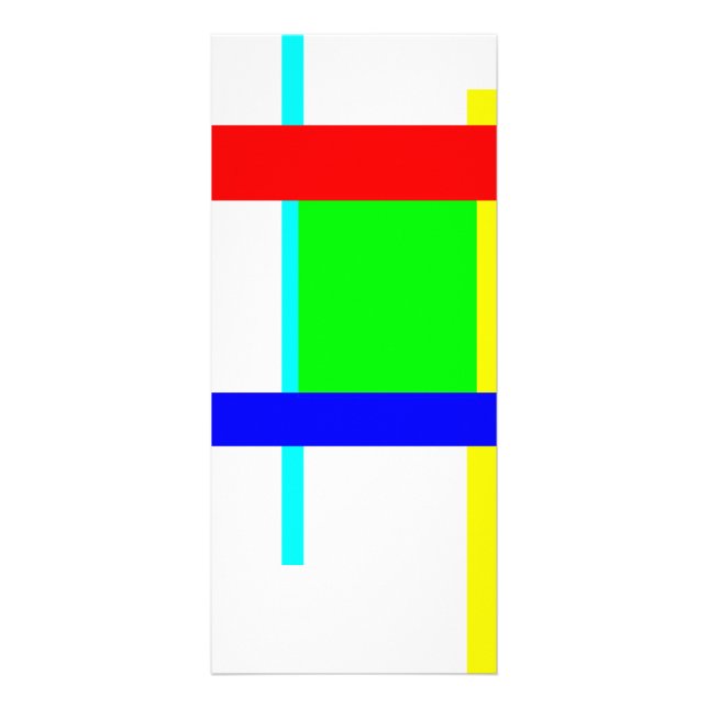 Coloured hug rack card (Front)