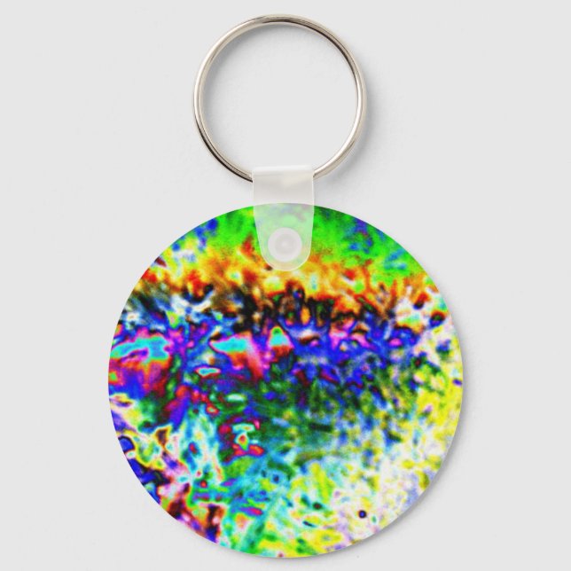 Coloured ice key ring (Front)