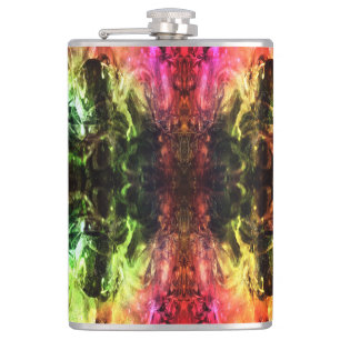 Coloured Ice Two Hip Flask