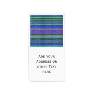 Coloured knitting Stripes seamless pattern 2 Label