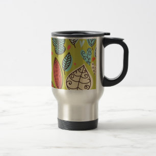 Coloured Leaves Travel Mug