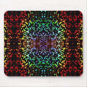 Coloured Lights Reflections Mouse Mat
