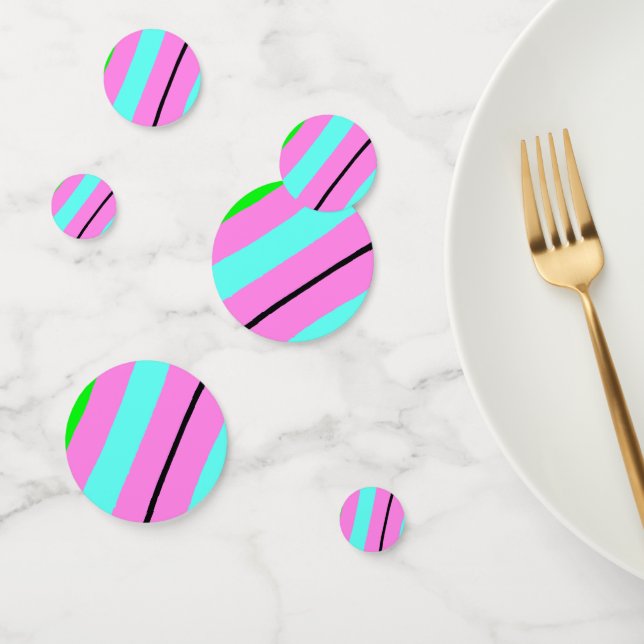 Coloured lines confetti (Group)