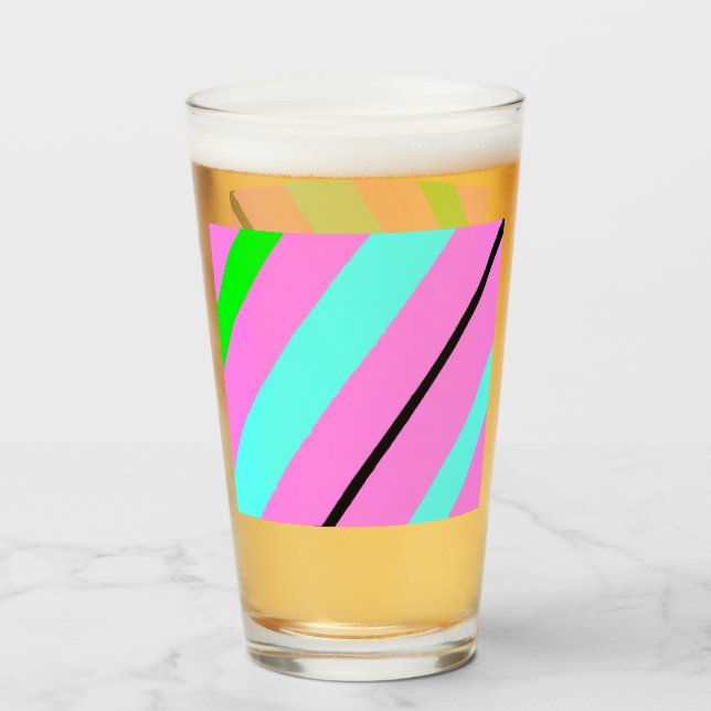 Coloured lines glass (Front Filled)