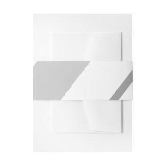 Coloured lines invitation belly band