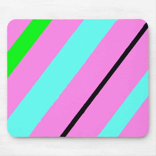Coloured lines mouse mat (Front)