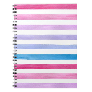 Coloured lines notebook