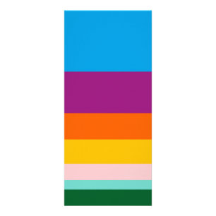 Coloured lines rack card