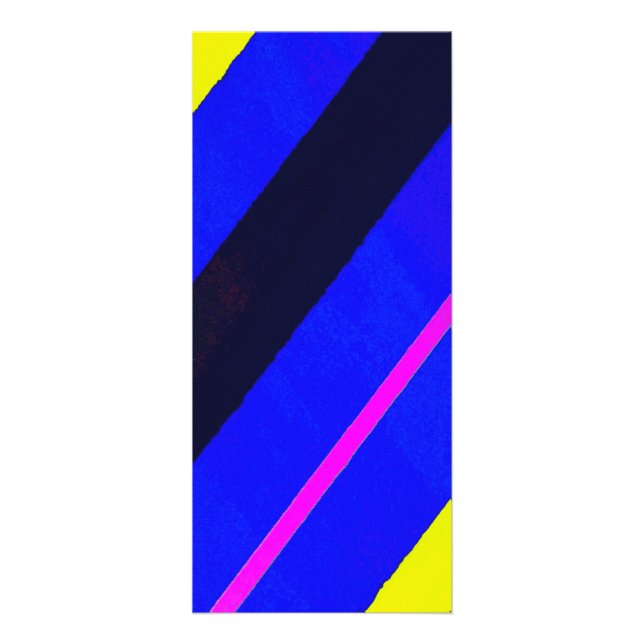 Coloured lines rack card (Front)