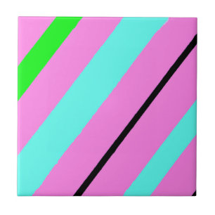 Coloured lines tile