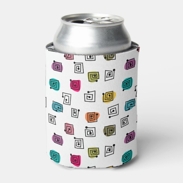Coloured Mazes  Can Cooler (Can Front)
