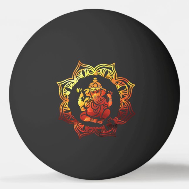 Coloured Meditation Ping Pong Ball (Front)