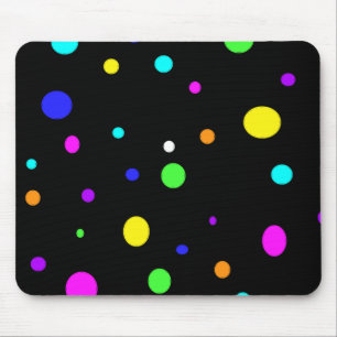 Coloured Orbs-mousepad Mouse Mat