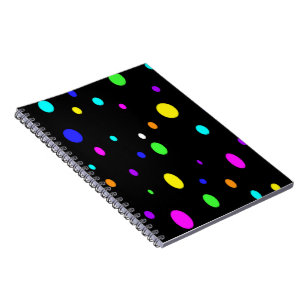 Coloured Orbs Notebook