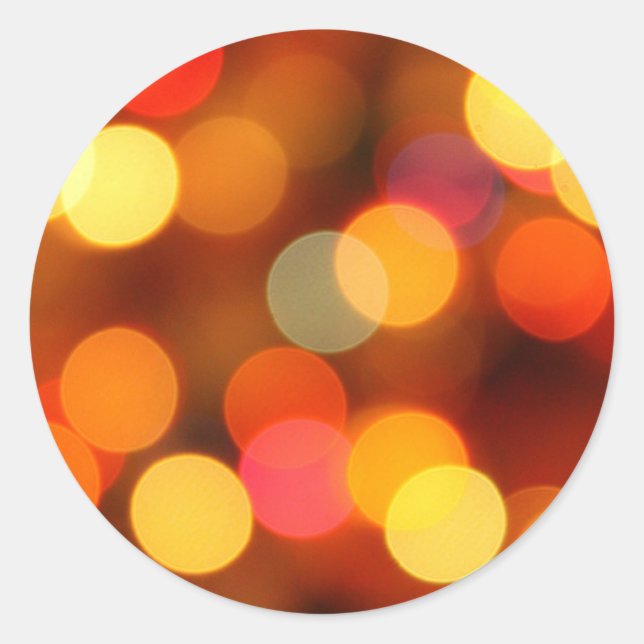 Coloured Orbs Stickers (Front)