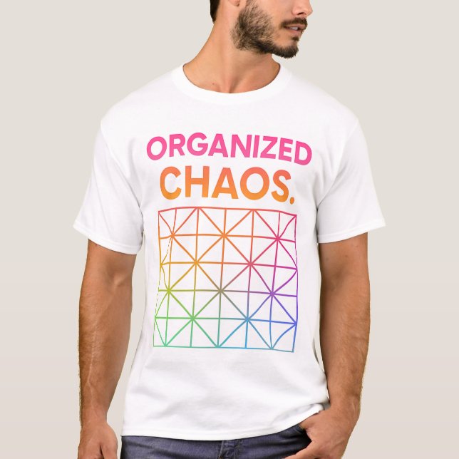 Coloured pattern  T-Shirt (Front)