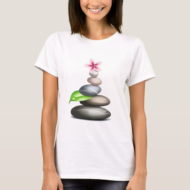 Coloured pebbles T-Shirt (Front)