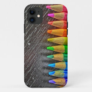 Coloured pencil thin barely there iphone case