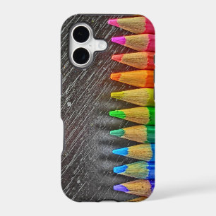 Coloured pencil thin barely there iphone case
