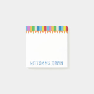 Coloured Pencils 2 Post-it Notes