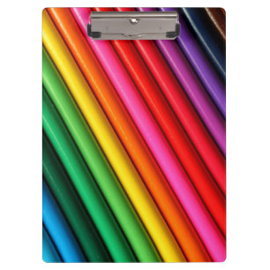 Coloured Pencils Clipboards