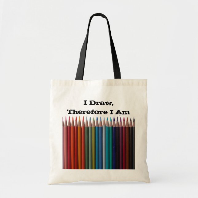 Coloured Pencils Drawing Bag (Front)