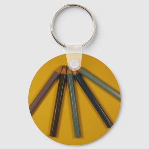 Coloured Pencils Key Ring