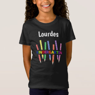 Coloured Pencils Kindergarten 2 Girl's T-Shirt