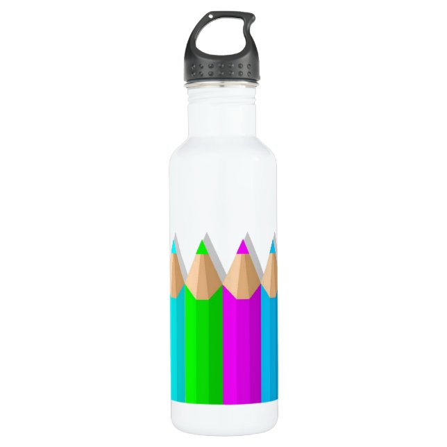 Coloured Pencils Liberty Bottle (Front)