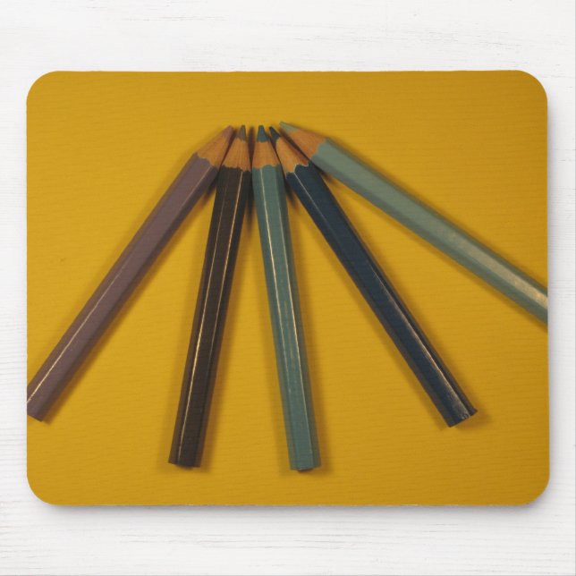 Coloured Pencils Mouse Mat (Front)